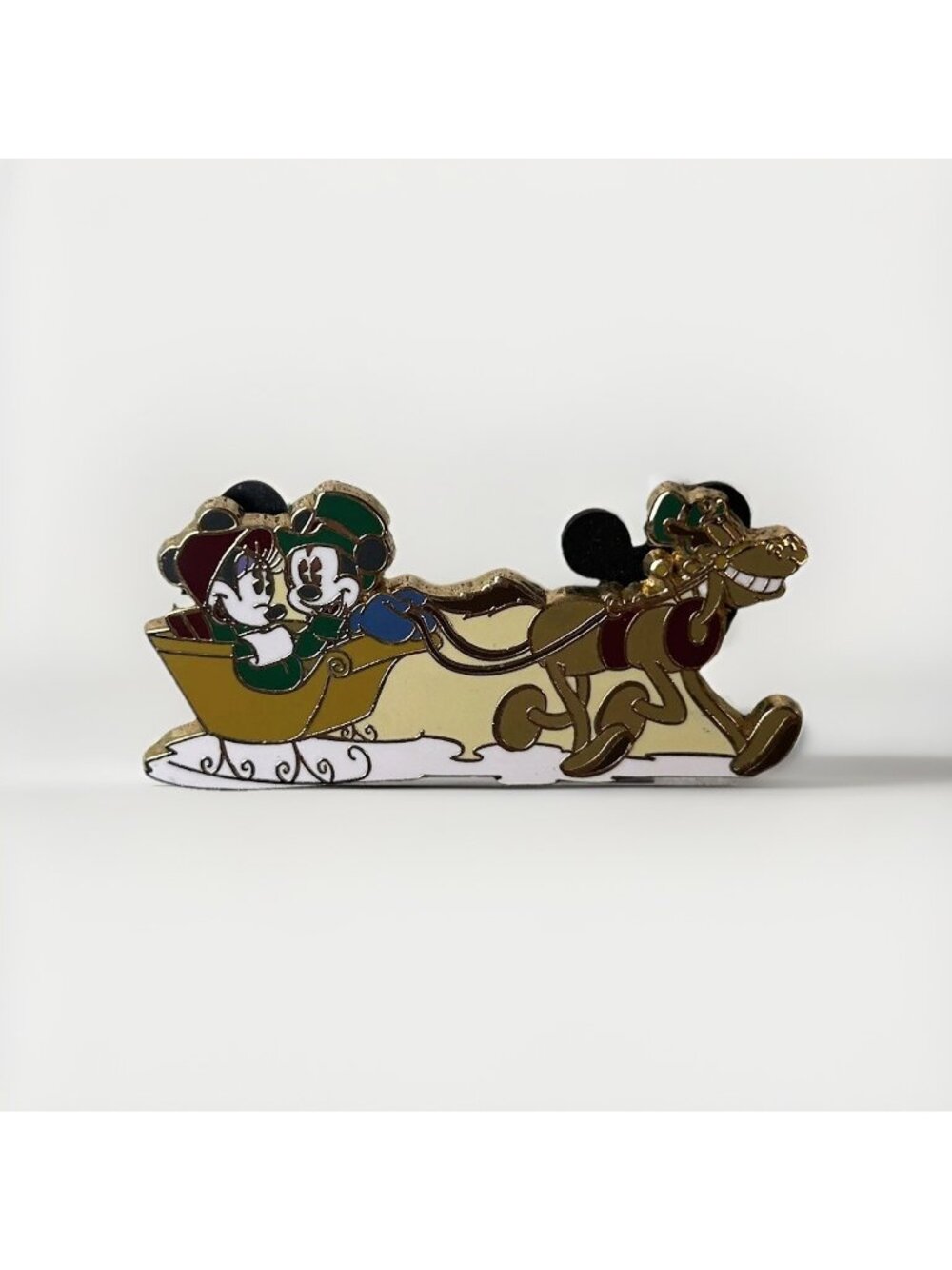 Disney Pin LE 1500 Cast Exclusive Christmas Holiday Sleigh Horse Tanglefoot Rare